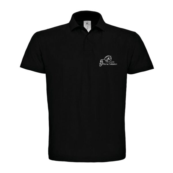 POLO (homme) - Ecurie Horse Solution - Noir - BCID1