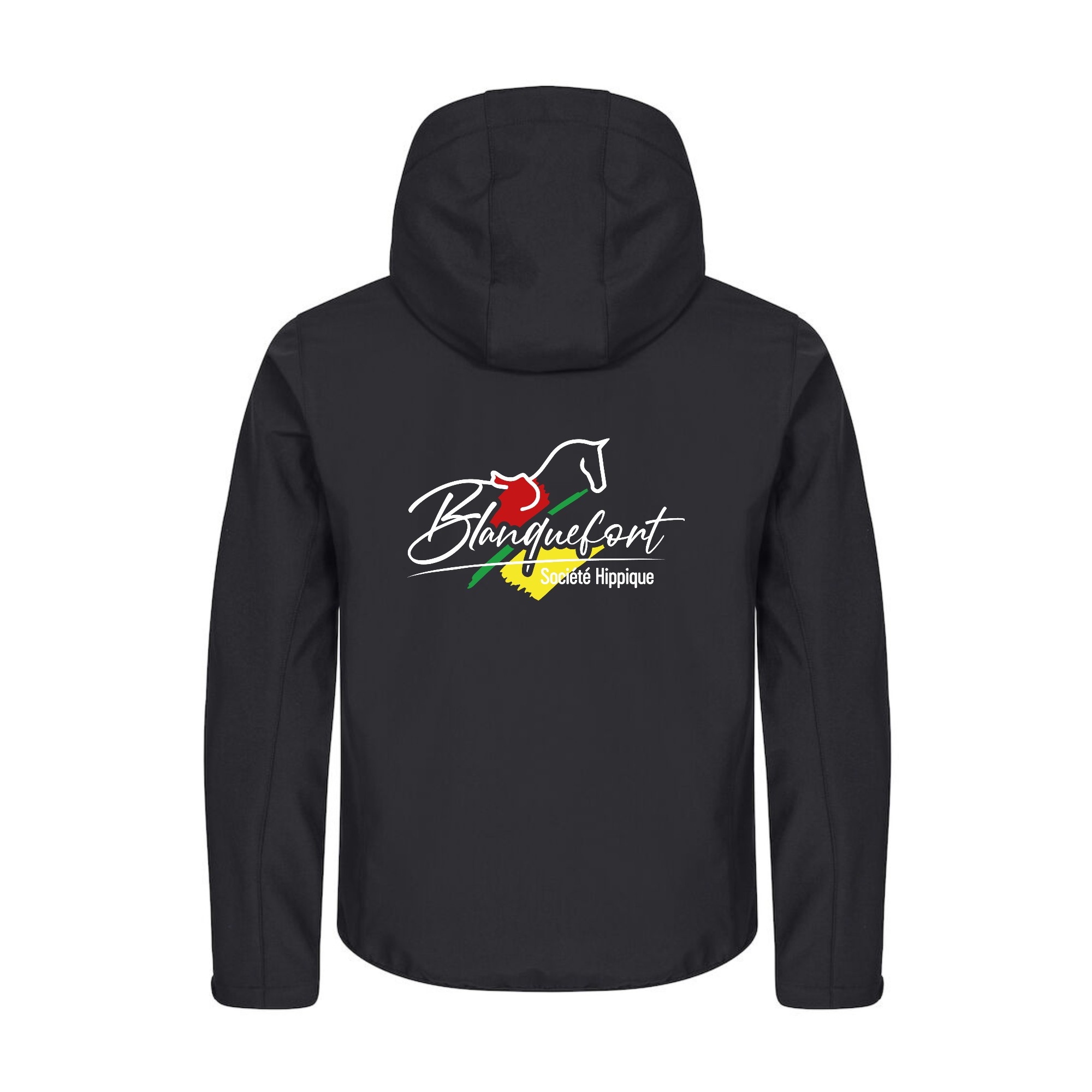 SOFTSHELL "Classic" (homme) - Société Hippique de Blanquefort - Noir - 0200912 – Image 3