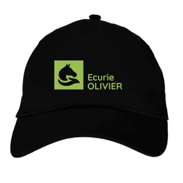 CASQUETTE - Ecurie Olivier - Noir - BF015