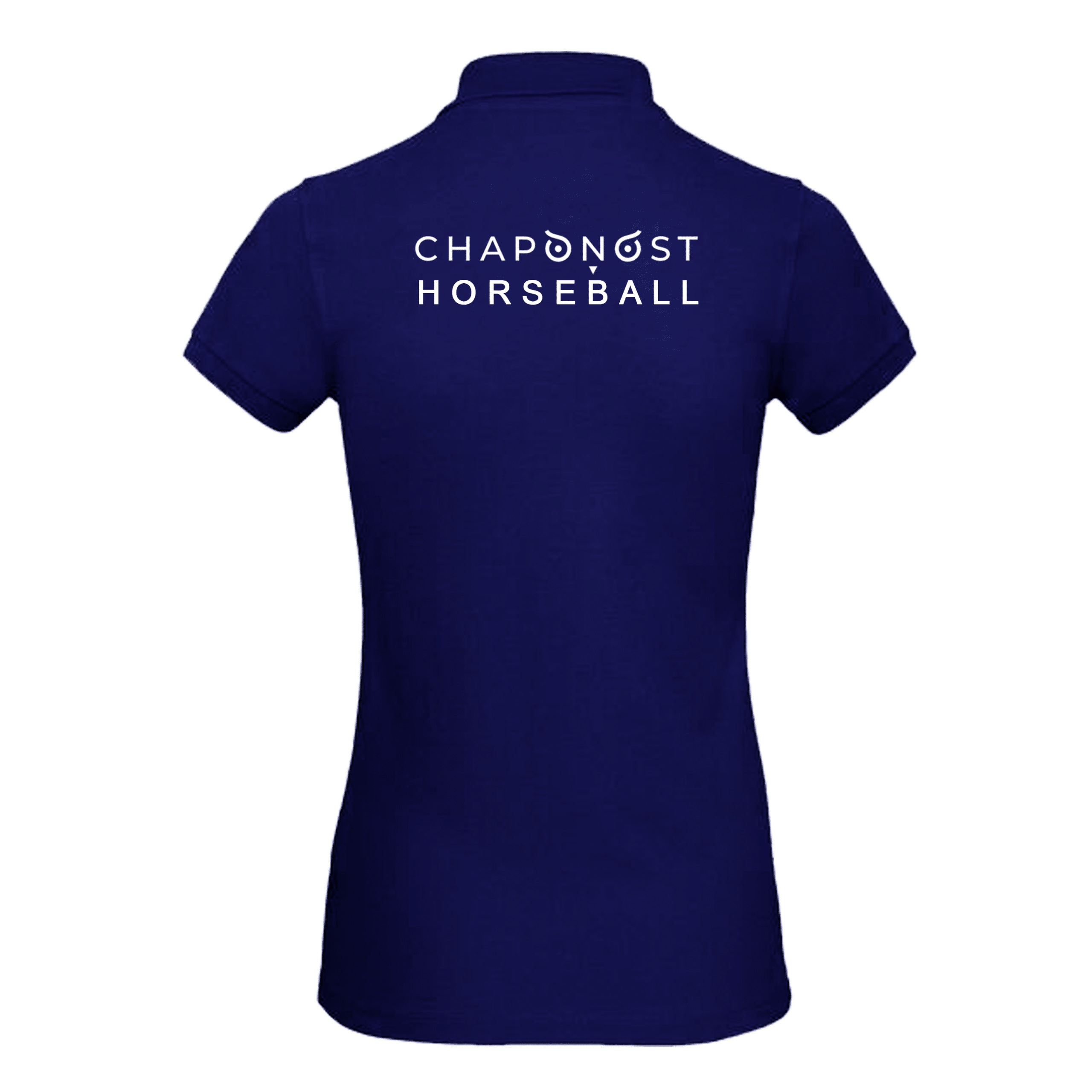 POLO (femme) - Ferme de la Dame Blanche - Bleu roi - BCI1F – Image 4