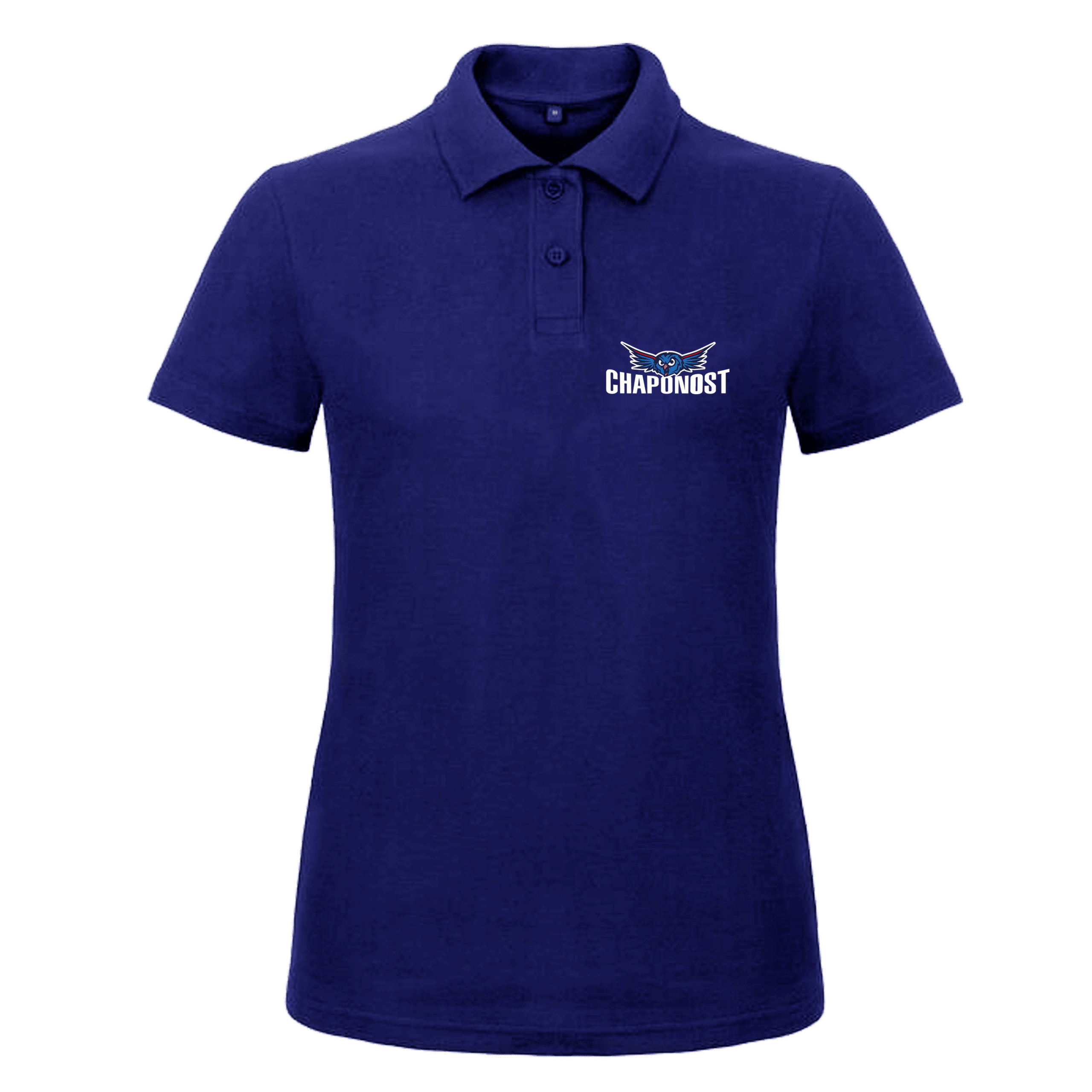 POLO (femme) - Ferme de la Dame Blanche - Bleu roi - BCI1F – Image 5