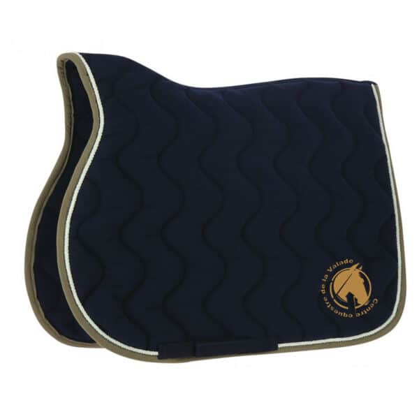 Tapis de selle EQUITHÈME "Polyfun" - Centre Equestre de la Valade - Navy