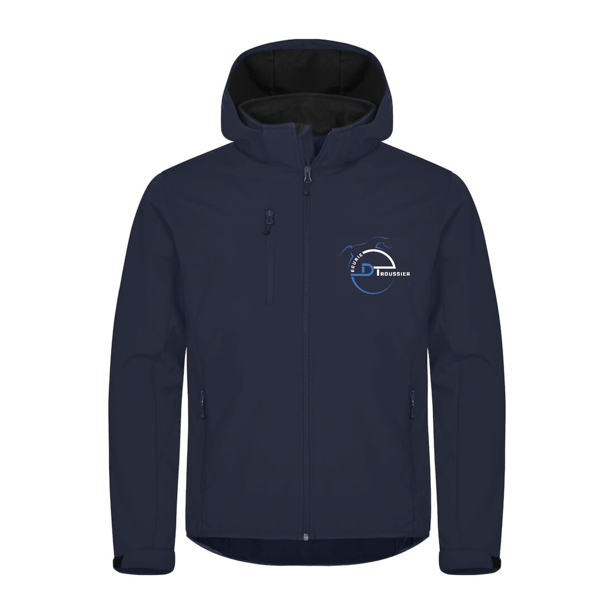 SOFTSHELL "Classic" (homme) - Ecurie Troussier - Navy - 0200912