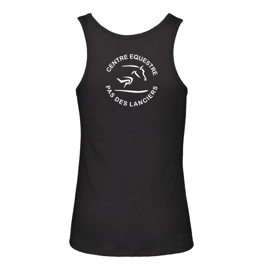 DEBARDEUR (femme) - Centre équestre Pas des Lanciers - Noir - BC073 – Image 5