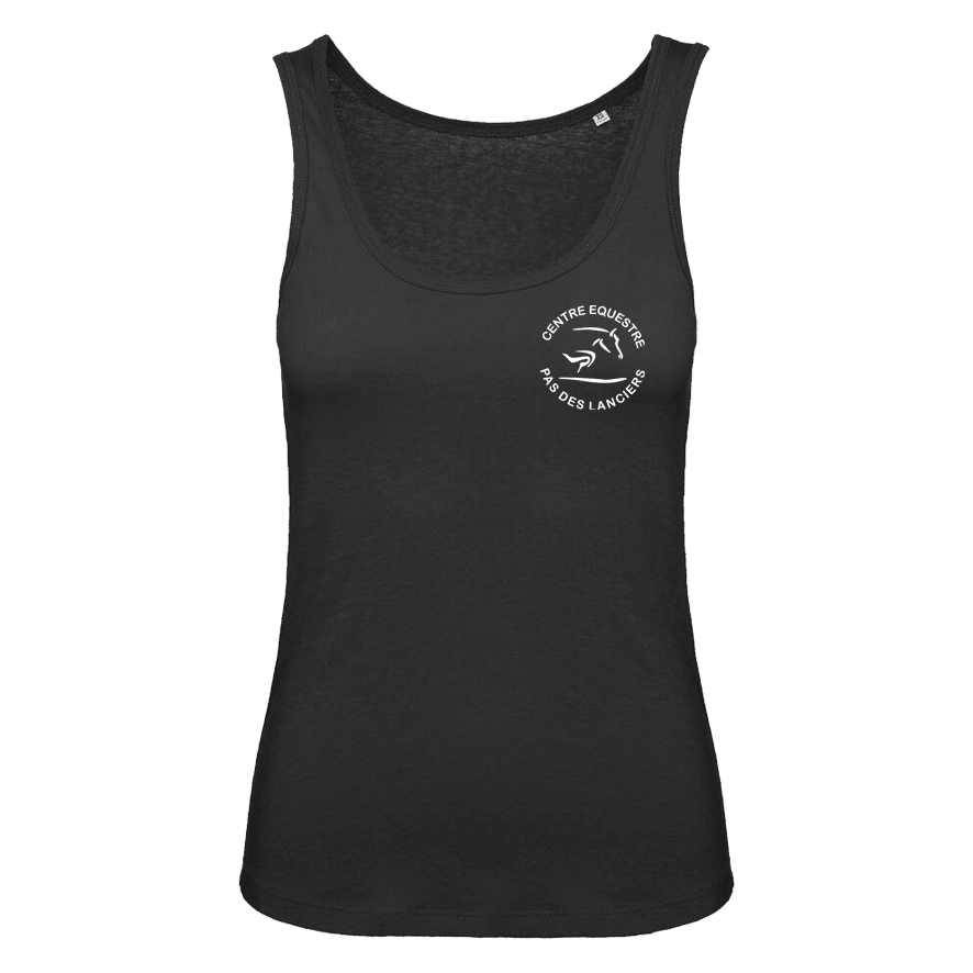 DEBARDEUR (femme) - Centre équestre Pas des Lanciers - Noir - BC073 – Image 4