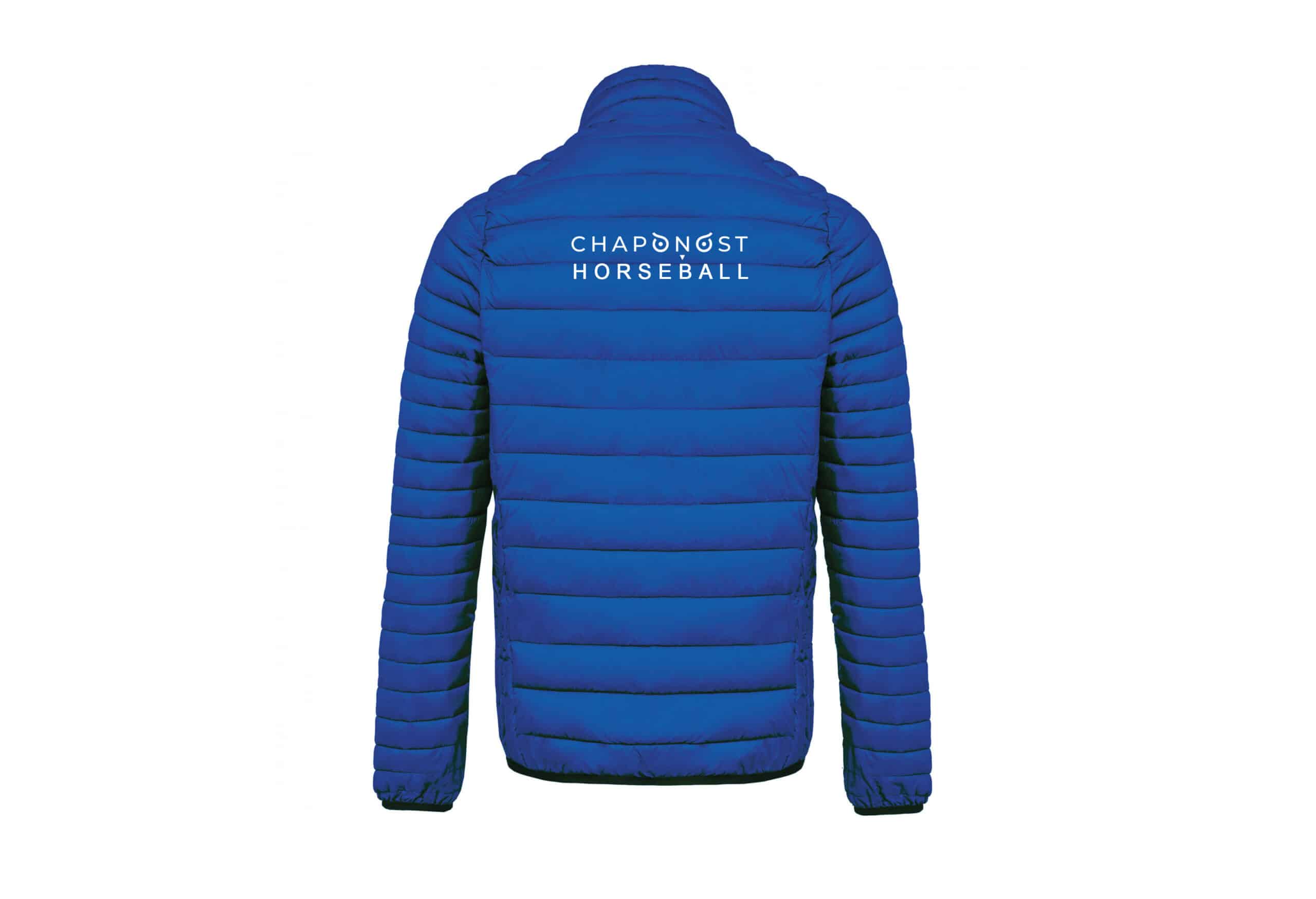 DOUDOUNE AVEC MANCHES (homme) - Ferme de la Dame Blanche - Bleu roi - K6120 – Image 4