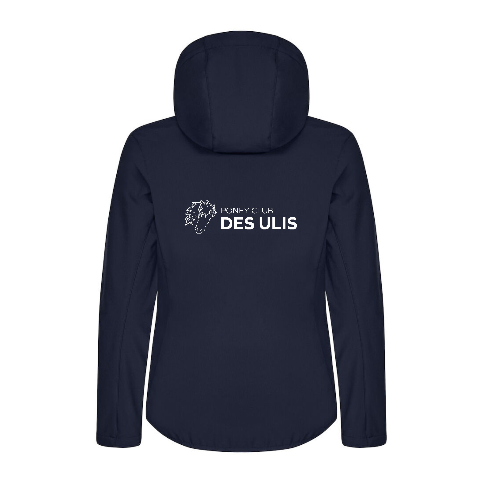 SOFTSHELL "Classic" (femme) - PONEY CLUB DES ULIS - Navy - 0200917 – Image 3