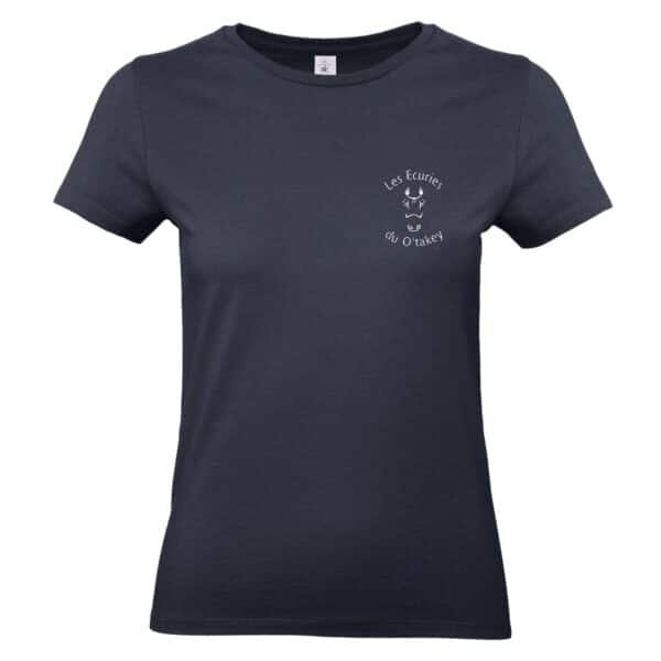 T-SHIRT (femme) - Ecuries du O'Takey - Navy - BC04T