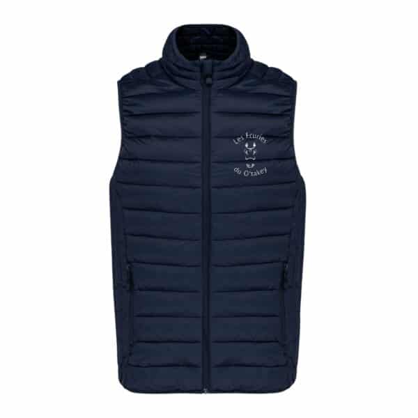 DOUDOUNE SANS MANCHES (femme) - Ecuries du O'Takey - Navy - K6114