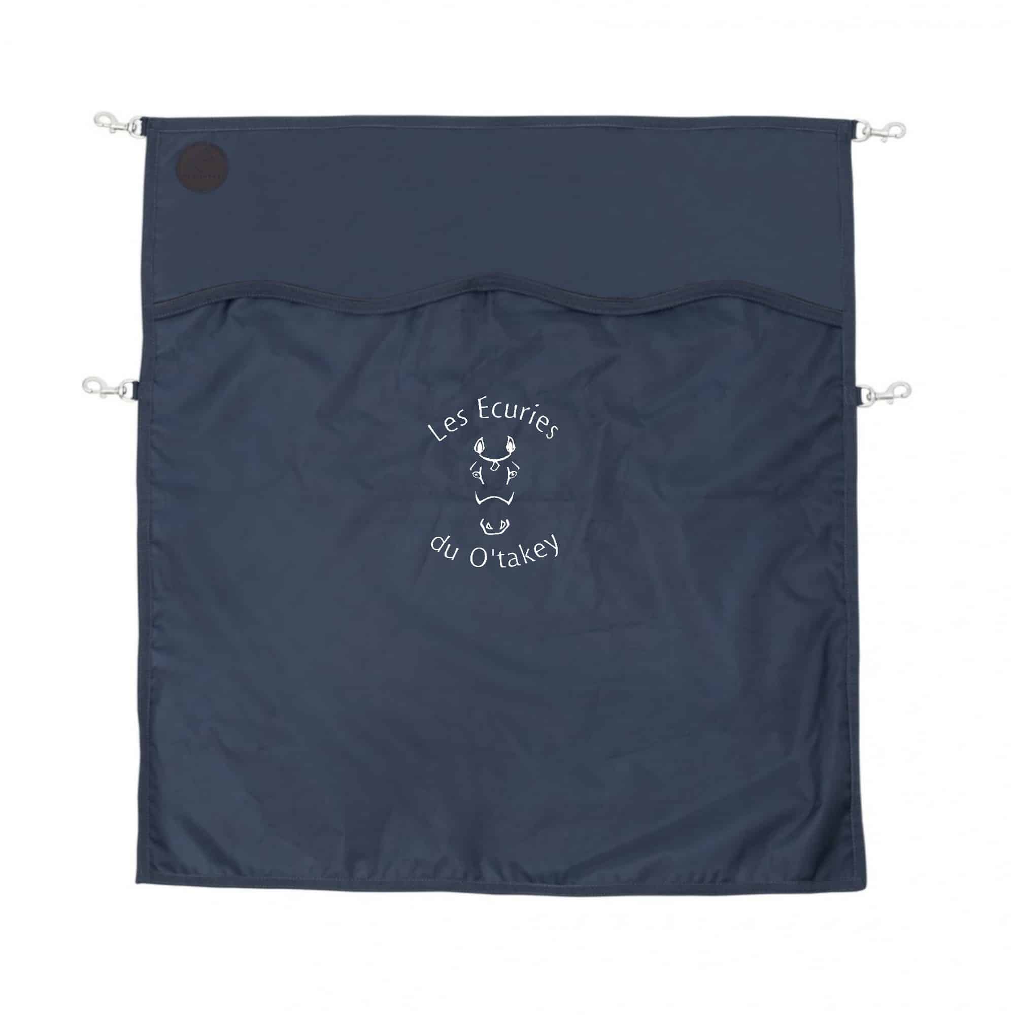 Rideau ou porte de box EQUITHÈME Premium - Ecuries du O'Takey - Navy - RP001 – Image 2