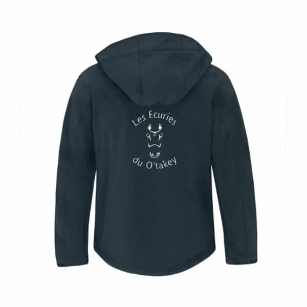 SOFTSHELL (enfant) - Ecuries du O'Takey - Navy - BC651 – Image 2