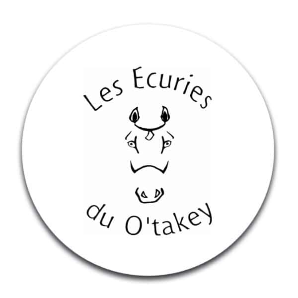 STICKER ROND - Ecuries du O'Takey - STI001