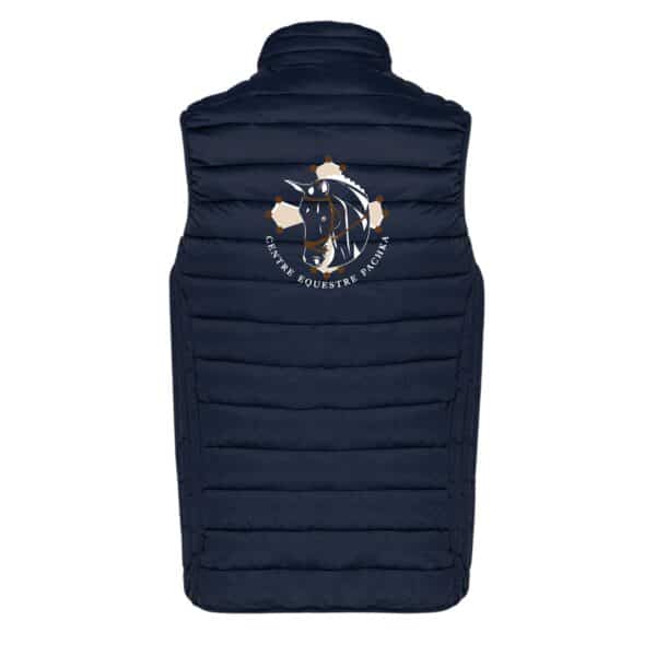 DOUDOUNE SANS MANCHES (femme) - CENTRE EQUESTRE PACHKA - Navy - K6114 – Image 2