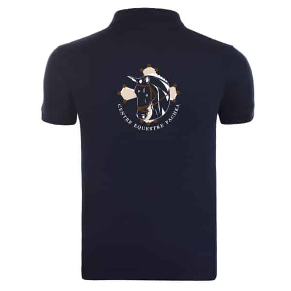 POLO (enfant) - CENTRE EQUESTRE PACHKA - Navy - K268 – Image 3