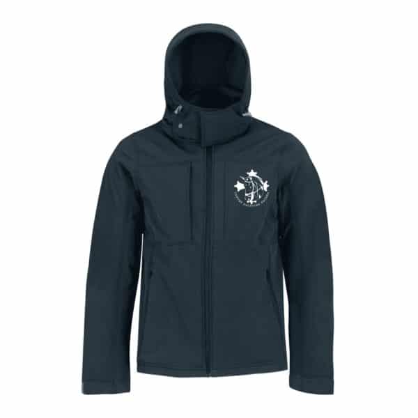 SOFTSHELL (enfant) - CENTRE EQUESTRE PACHKA - Navy - BC651 – Image 4