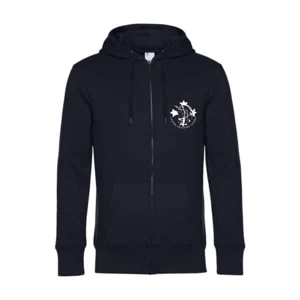 SWEAT ZIPPÉ (enfant) - CENTRE EQUESTRE PACHKA - Navy - K455 – Image 3