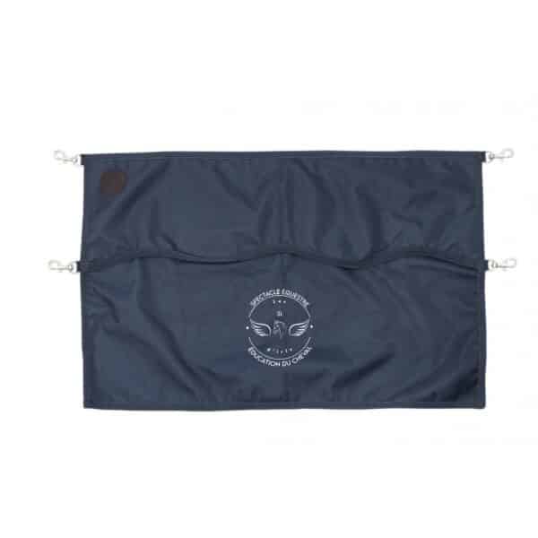 Rideau et porte de box EQUITHÈME Premium - Association les 3 L d’Iris - Navy - RP001 – Image 2