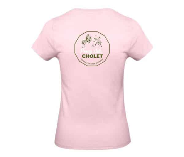 T-SHIRT (femme) - Poney Club de CHOLET - BC04T – Image 2