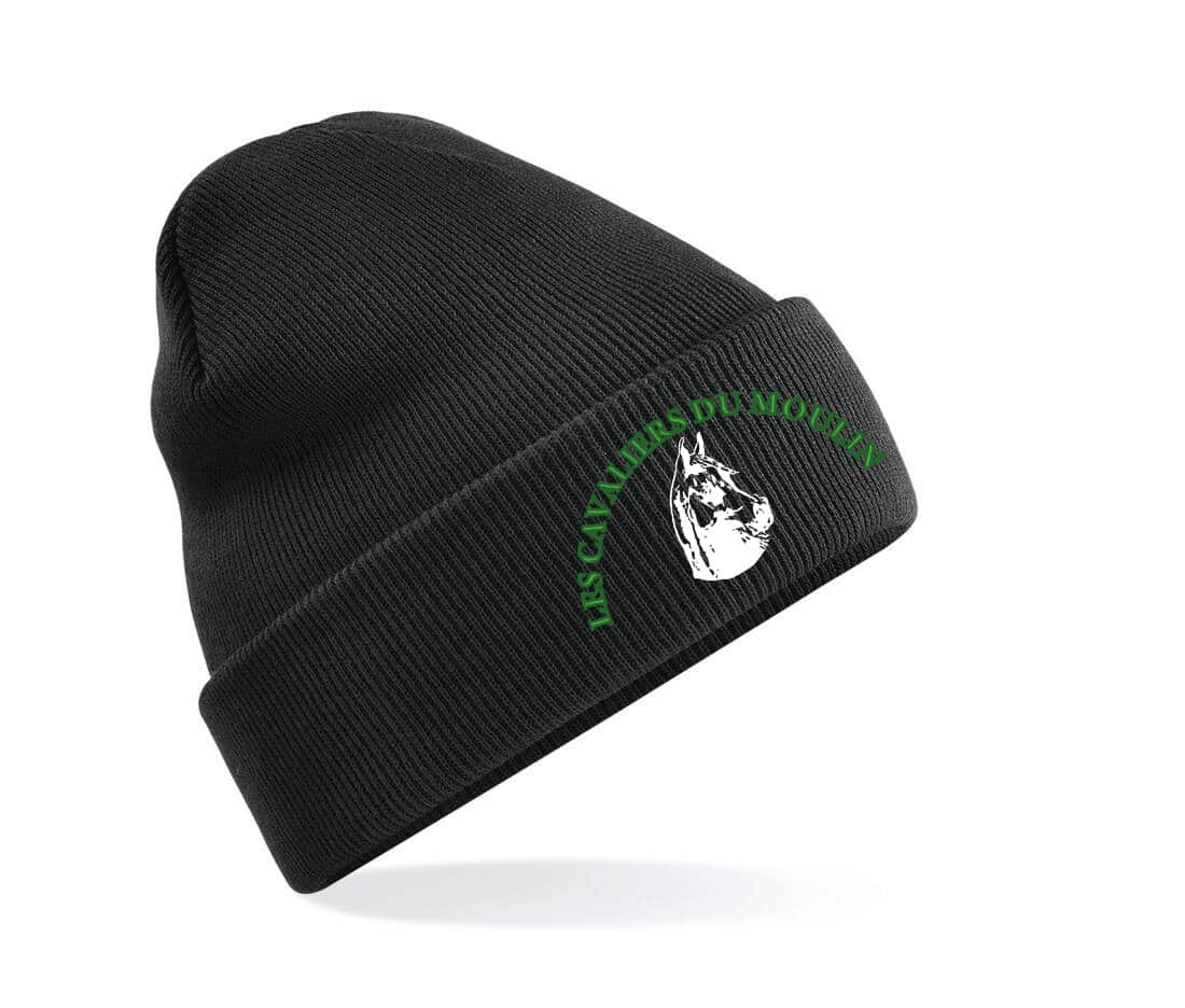 BONNET – Association Les Cavaliers du Moulin – Noir - BF045