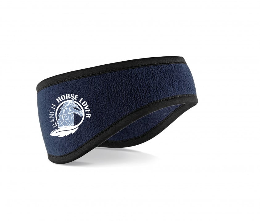 Bandeau Suprafleece - Ranch Horse Lover – Bleu marine - BF240