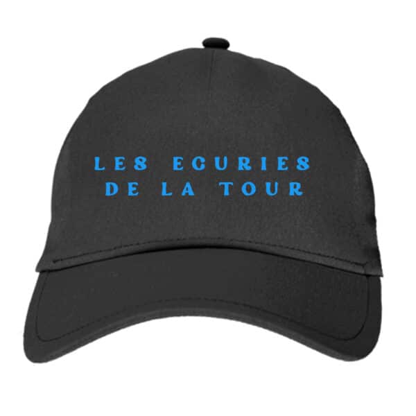 CASQUETTE - Les écuries de la Tour - Gris Anthracite - BF015