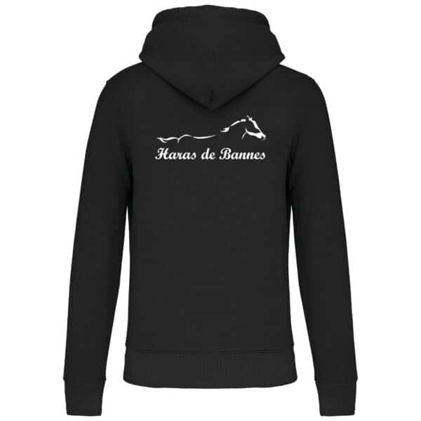 Sweat avec capuche et poche kangourou (enfant) - Haras de Bannes - K4029 – Image 2