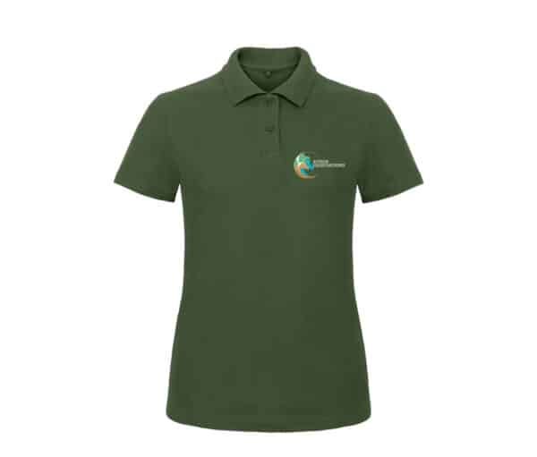 POLO (femme) - Action Equicoaching - Vert Foret - BCI1F