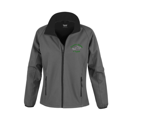 SOFTSHELL ECO (homme) – Ecuries d'iselay - Gris Anthracite - RS231