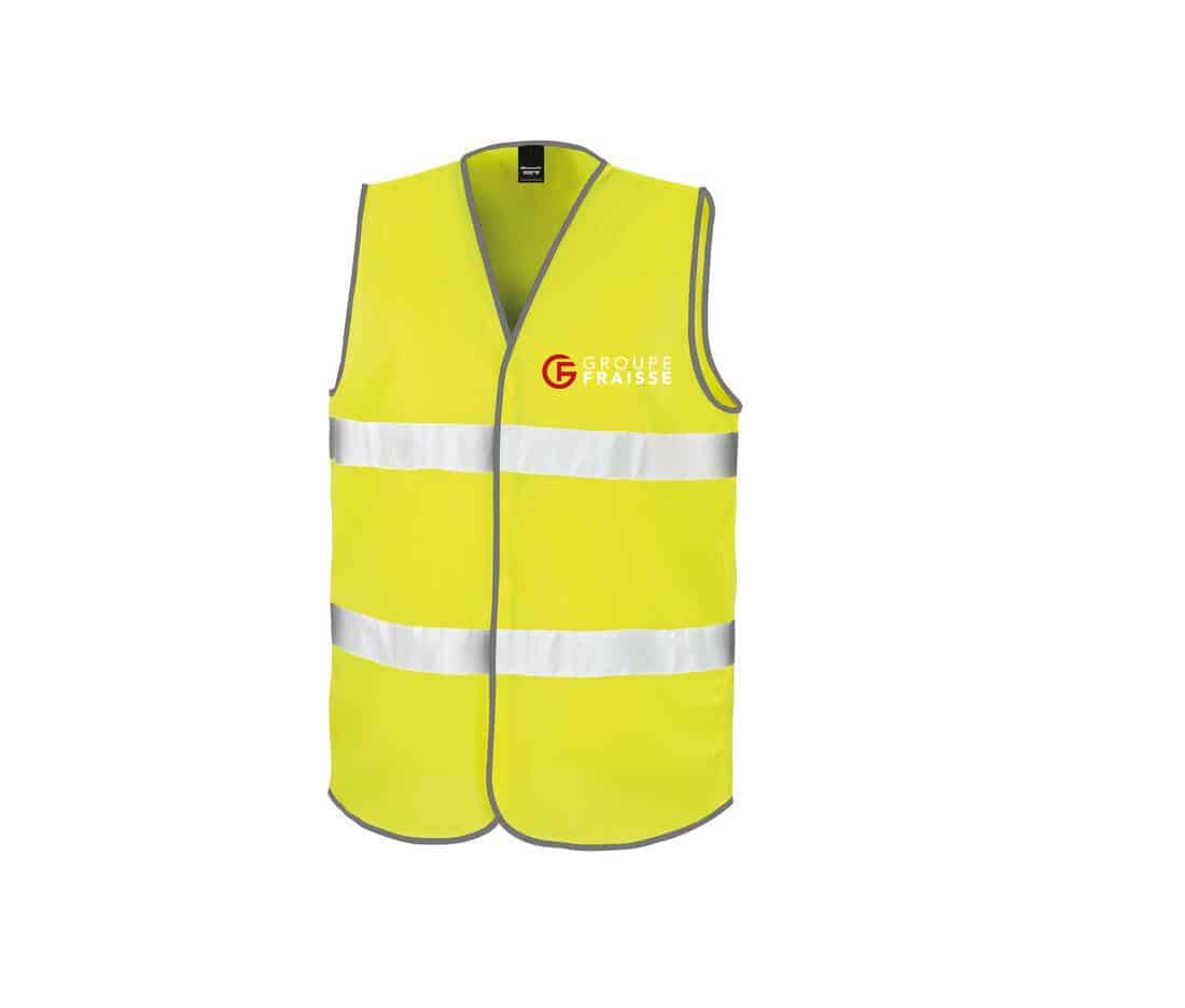 Gilet de sécurité (adulte)- Groupe Fraisse - Jaune - RS200