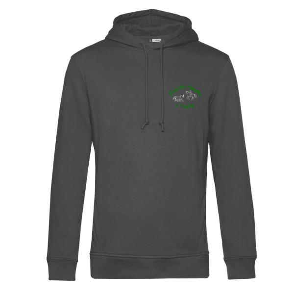 SWEAT A CAPUCHE (homme) - Ecuries d'iselay - Gris Anthracite - BCU33B