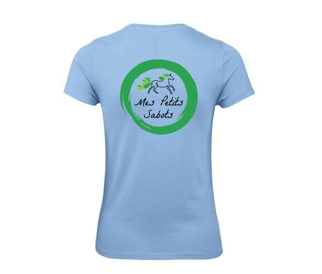 T-Shirt Bio Premium (femme) - Mes Petits Sabots - BC049 – Image 5