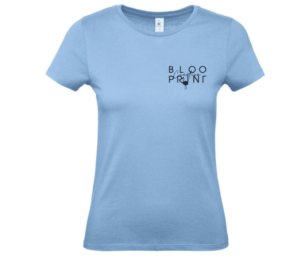 T-SHIRT (femme) - Blooprint Création - Bleu ciel - BC04T