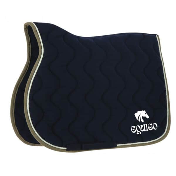 Tapis de selle EQUITHÈME "Polyfun" - Equigo - Navy