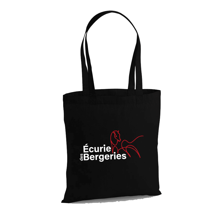 TOTE BAG – Ecurie des Bergeries – Noir – WM101