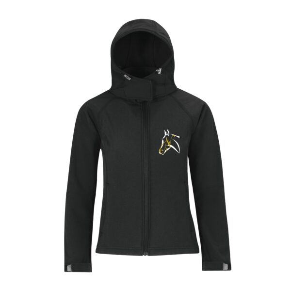 SOFTSHELL (femme) - ACN Ecurie - Noir - BC660