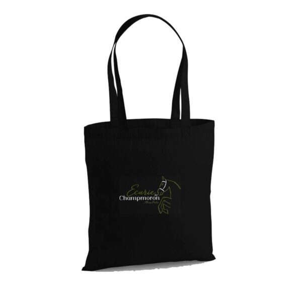 TOTE BAG - Ecurie Alexis Piolin - Noir - WM101