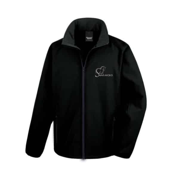 SOFTSHELL ECO (homme) – école d équitation saint avold - Noir - RS231