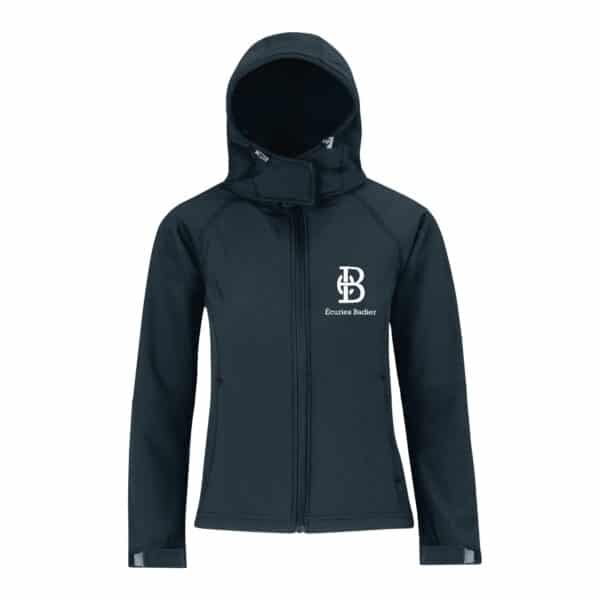 SOFTSHELL (femme) - Écuries Badier - Navy - BC660