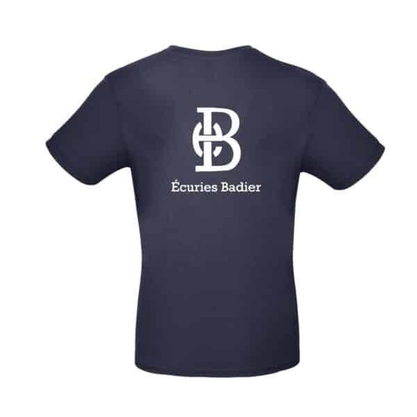 T-SHIRT (enfant) - Écuries Badier - Navy - BC191 – Image 2