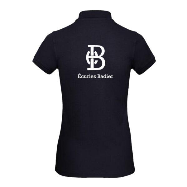 POLO (femme) - Écuries Badier - Navy - BCI1F – Image 2