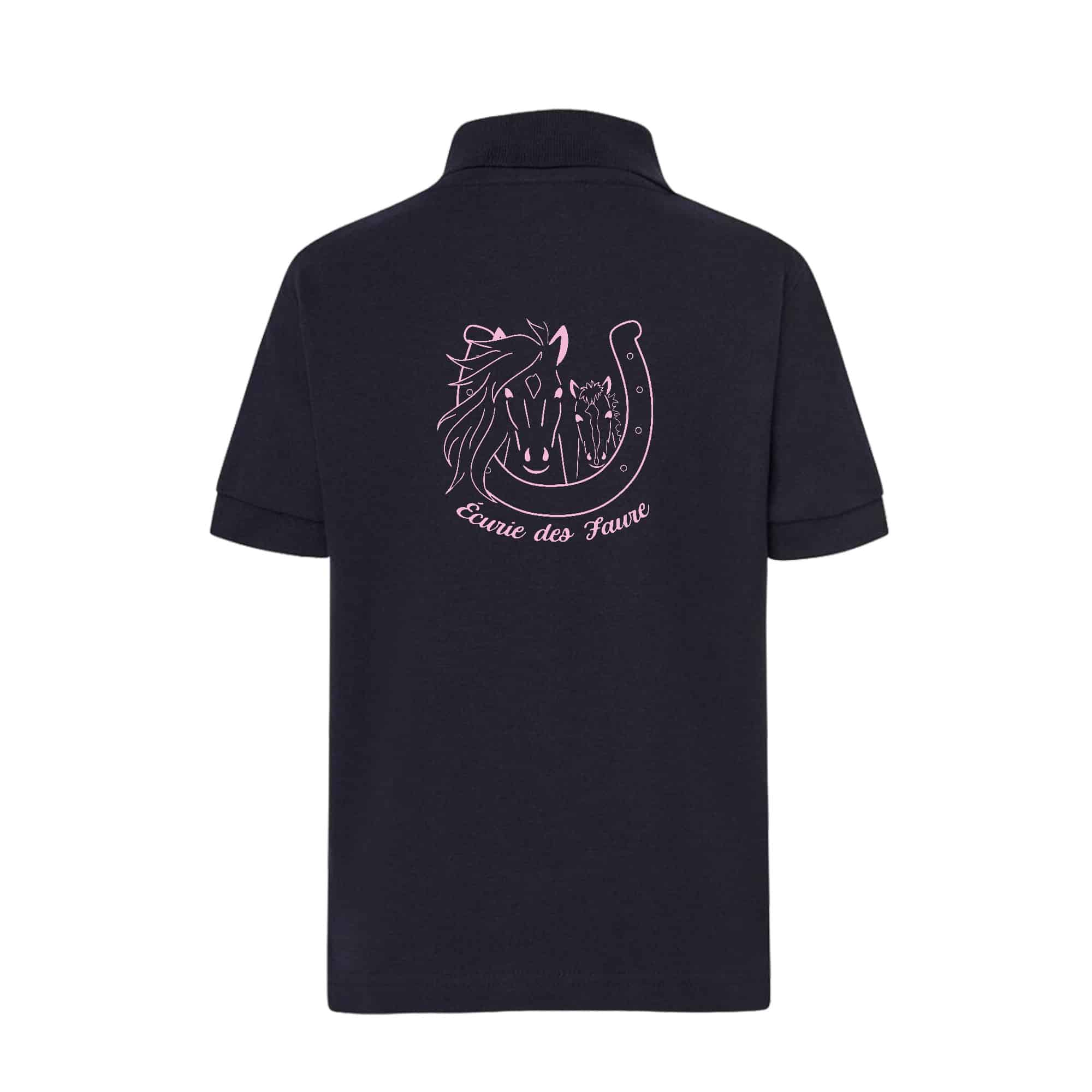 POLO (enfant) - Héloïse faure - Navy - BCK424 – Image 3