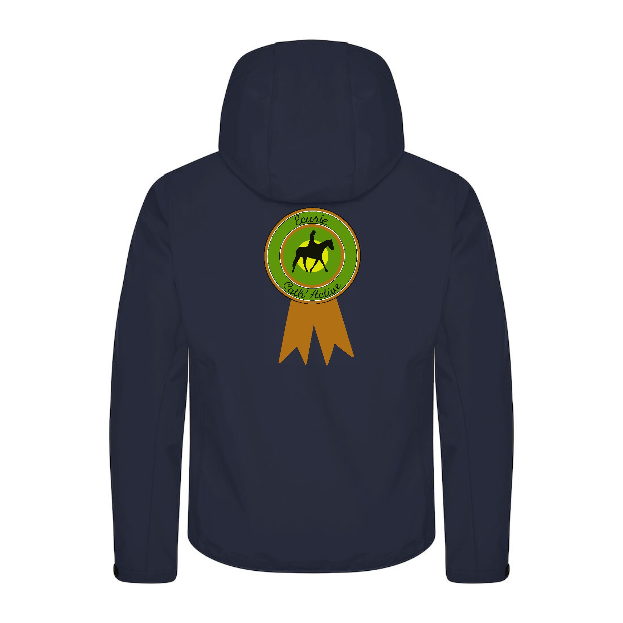 SOFTSHELL "Classic" (homme) - Caval'Cat - Navy - 0200912 – Image 3