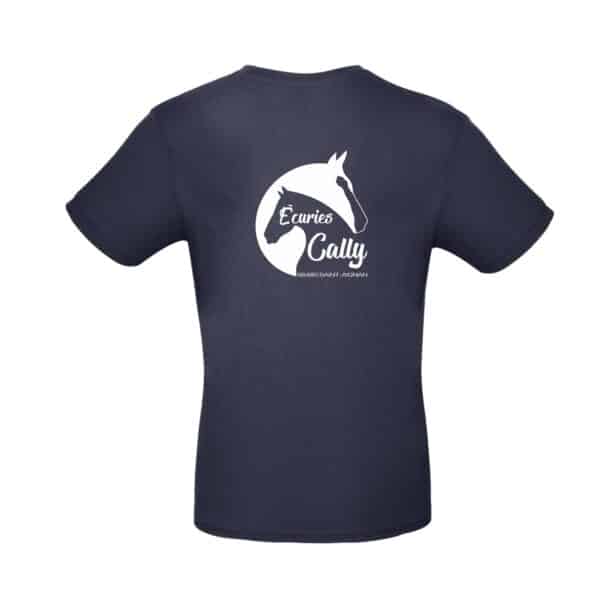 T-SHIRT (enfant) - Association Ecuries Cally - Navy - BC191 – Image 2