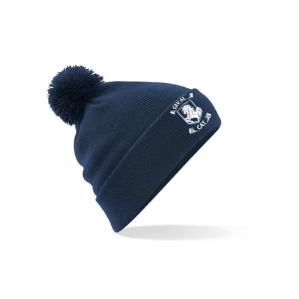 BONNET AVEC POMPOM - Caval'Cat - Navy - BF426