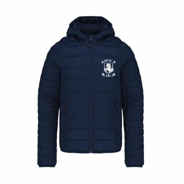 DOUDOUNE AVEC MANCHES ET CAPUCHE (enfant) - Caval'Cat - Navy - K6112