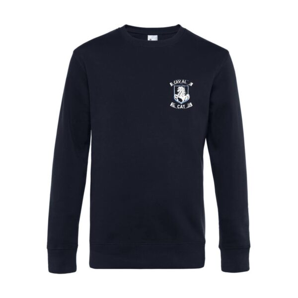 SWEAT COL ROND (femme) - Caval'Cat - Navy - BCW01Q