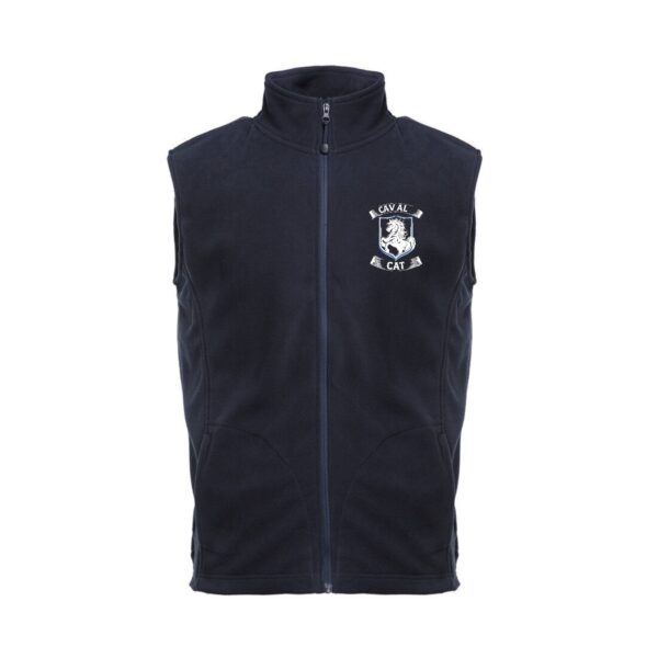 Veste micropolaire zippée sans manches (Homme) – Caval'Cat - Navy – K913