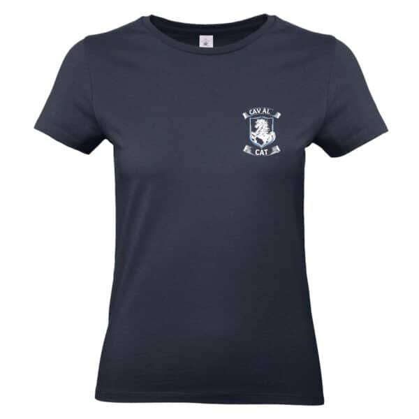 T-SHIRT (femme) - Caval'Cat - Navy - BC04T