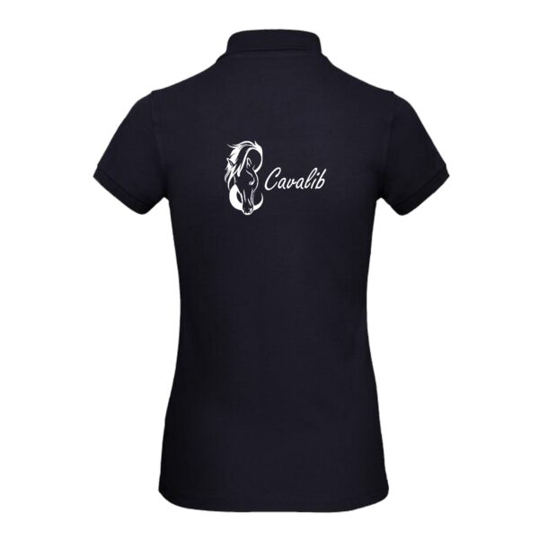 Polo premium (femme) - Cavalib - Navy - BCW463 – Image 2