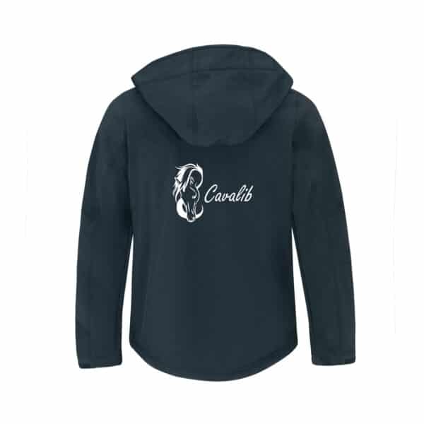 SOFTSHELL (enfant) - Cavalib - Navy - BC651 – Image 2